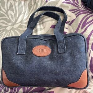 EnRoute Travel Kit Denim and Brown Bag